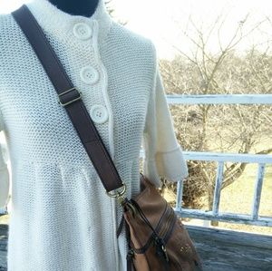 ANA (A New Approach) Ivory Sweater Cardigan